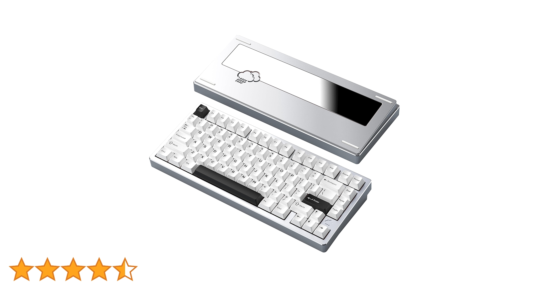 【新品未開封】WOBKEY Rainy 75 Lite シルバー Amazon | 【WOBKEY Rainy 75キーボード】雨音のような打鍵音